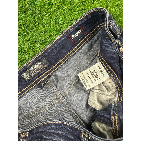 Silver Jeans Suki Mid Bootcut Denim Jeans Women’s W31 L33 Medium Wash - Picture 3 of 7